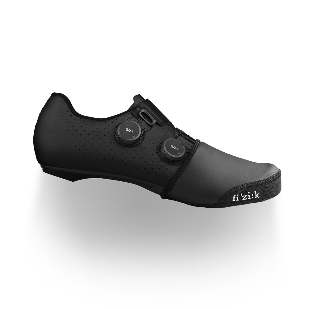 Large EU 41-44 Fizik Cycling Shoe Toe Covers Medium Black 