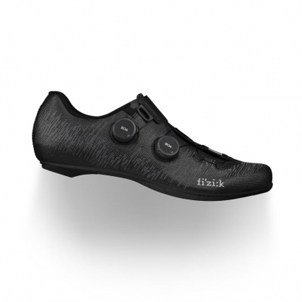fizik infinito carbon2 knit wide fit road racing cycling shoes black