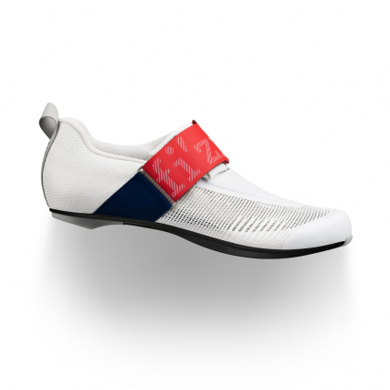 fizik transiro hydra aeroweave carbon red blue triathlon racing shoes