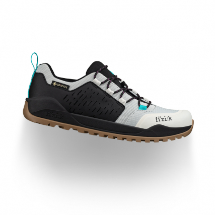 terra ergolace gtx fizik white grey waterproof off road shoes