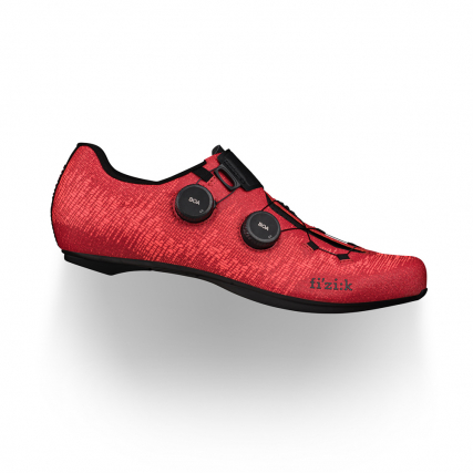 Vento Infinito Knit Carbon 2 Coral Red fizik road racing cycling shoes for enhanced breathability