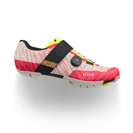 fizik-vento-ferox-carbon-amani-red-yellow-breathable-cross-country-shoes