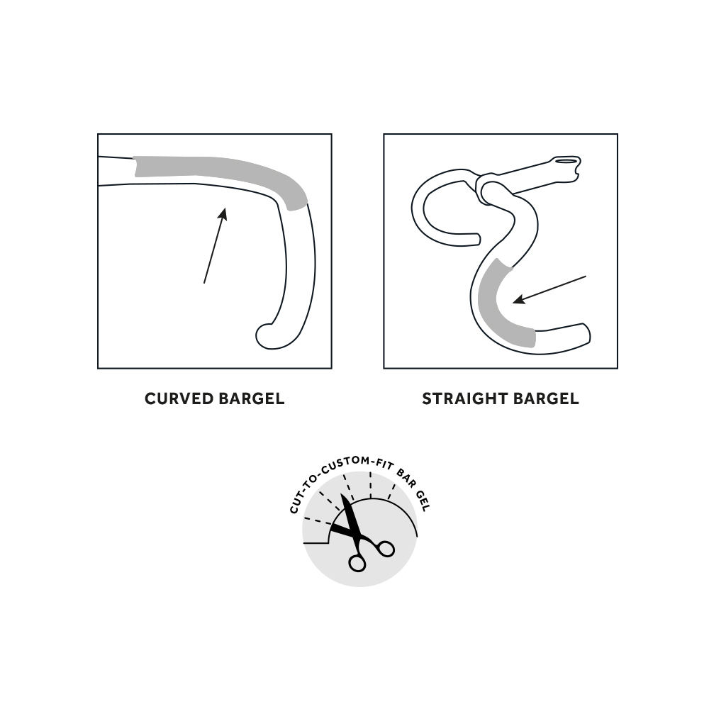 Bike handlebar gel pads online