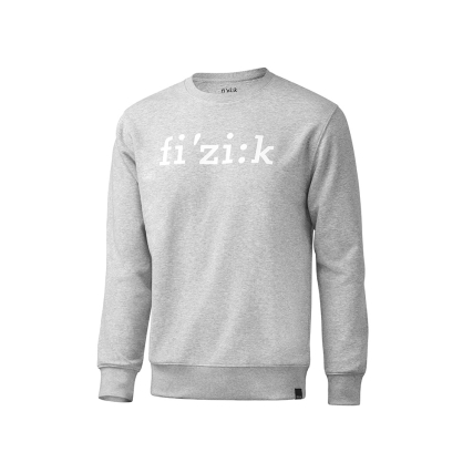 fizik cotton sweater grey