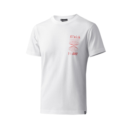 Fizik Gravita white cotton t shirt