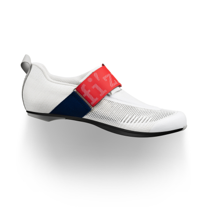 fizik transiro hydra aeroweave carbon red blue triathlon racing shoes