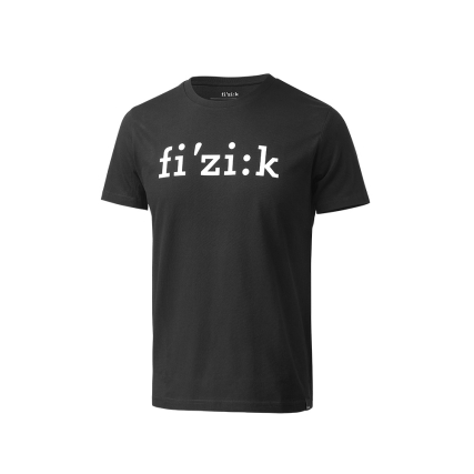 fizik cotton t-shirt black