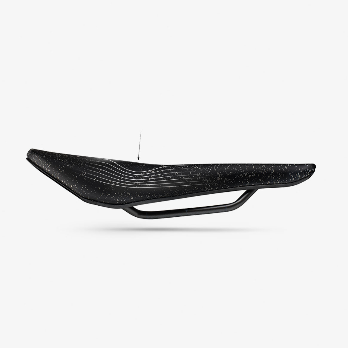 Cut-out cycling saddle - Tempo ergo R3 les classiques - Fizik